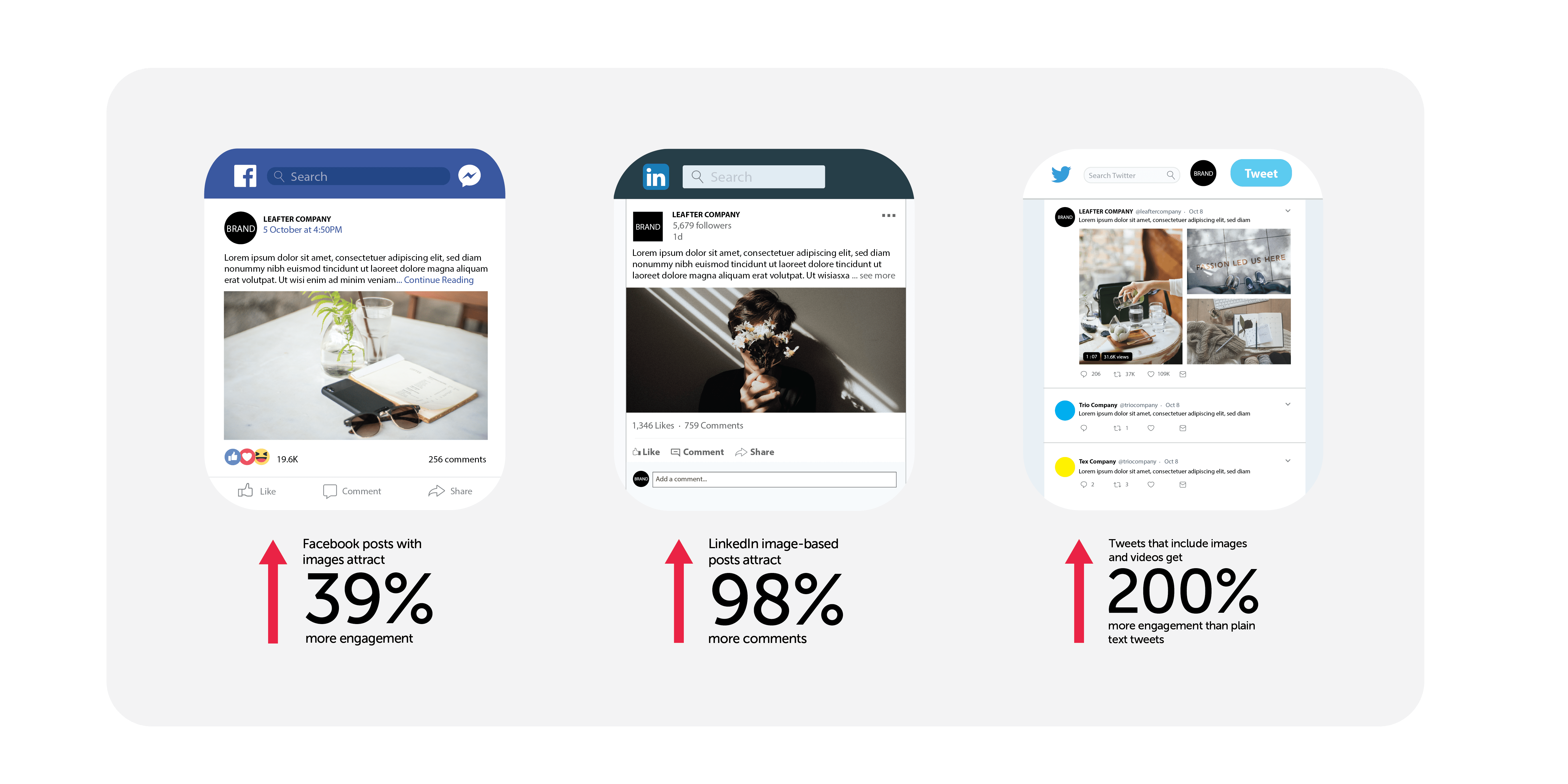 social media platform infographic